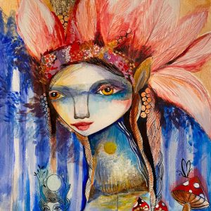 Veilleur de rêves-32x50cm