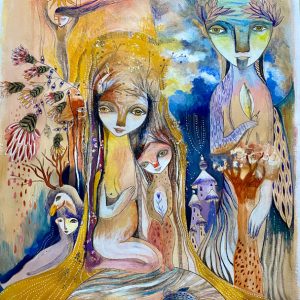 Le royaume des cieux 65x50cm